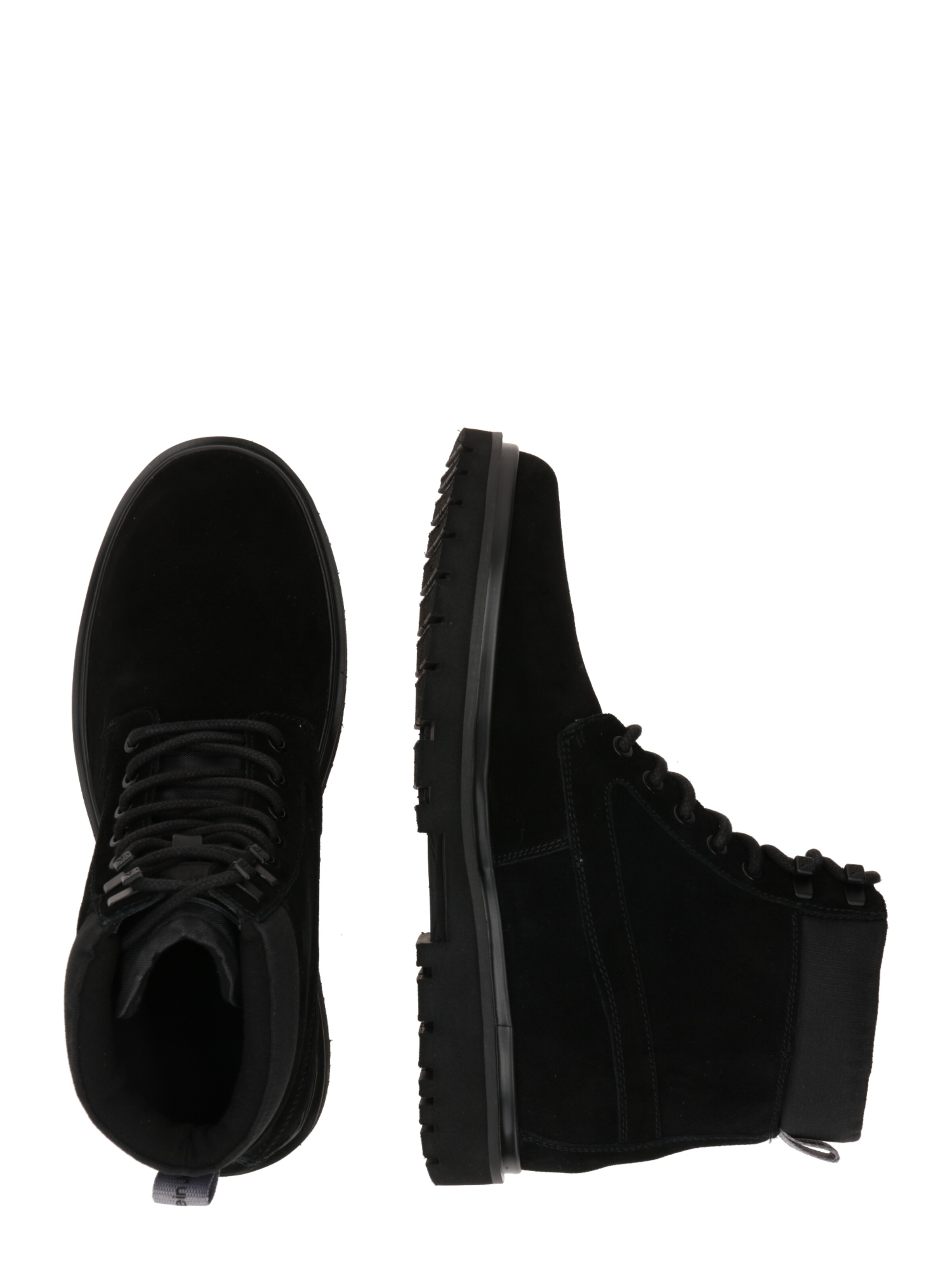 Calvin Klein Jeans Veterboots in Zwart