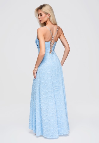 Ombre Kleid in Blau