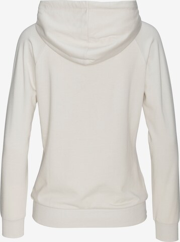 LASCANA Sweatshirt i hvid