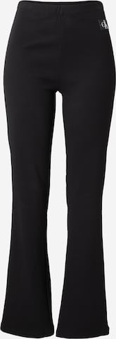 Calvin Klein Jeans Laienev Püksid, värv must: eest vaates