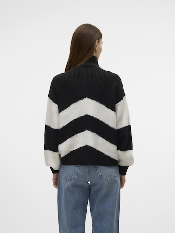 VERO MODA Pullover 'Raisa' in Schwarz