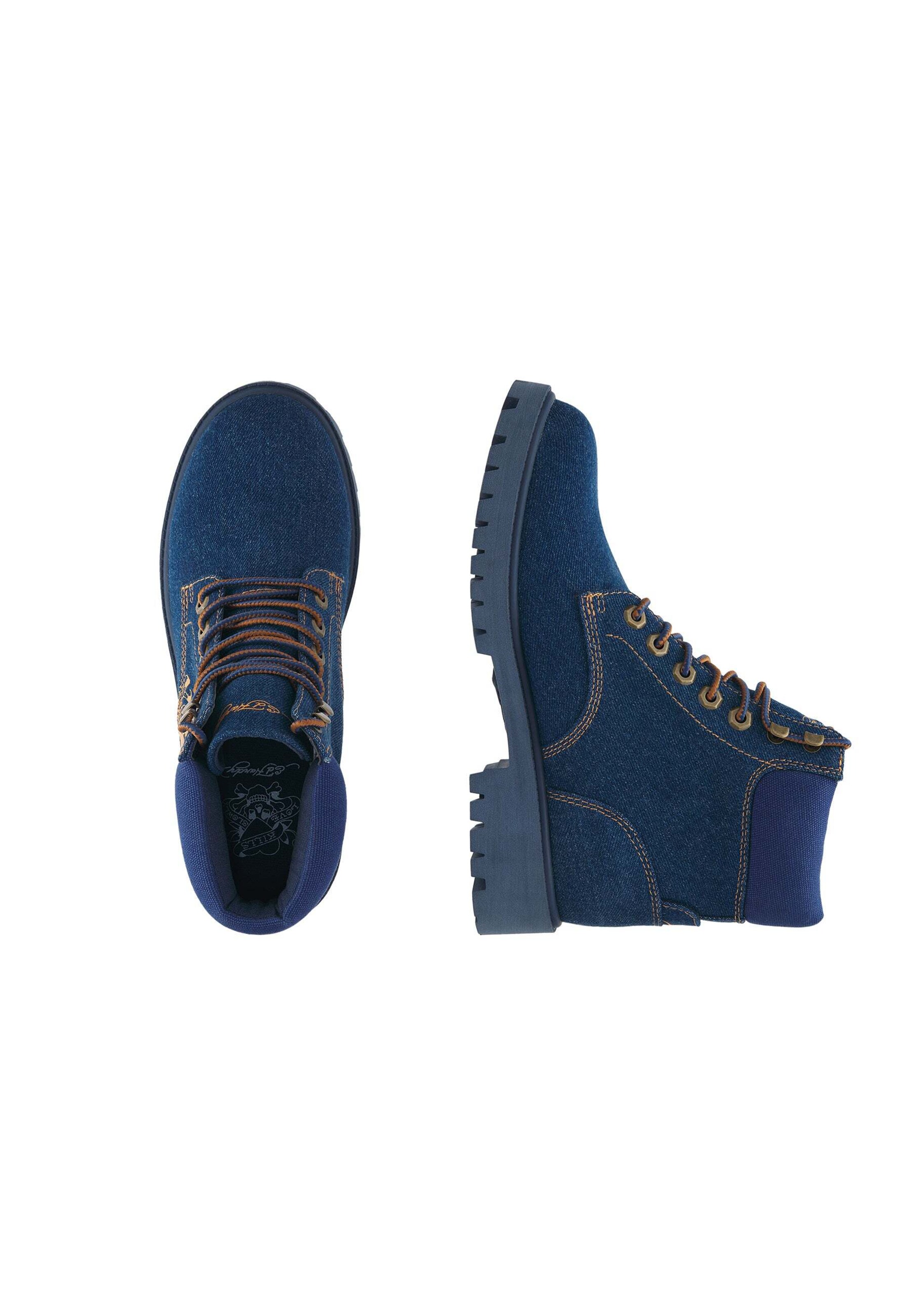 Boots di Ed Hardy in blu