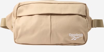 Reebok Classic Gürteltasche in beige / weiß, Produktansicht