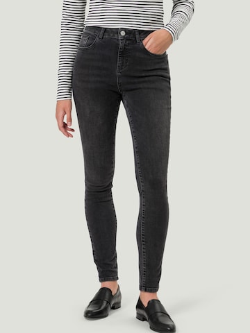 zero Skinny Jeans 'Badua' in Schwarz: predná strana