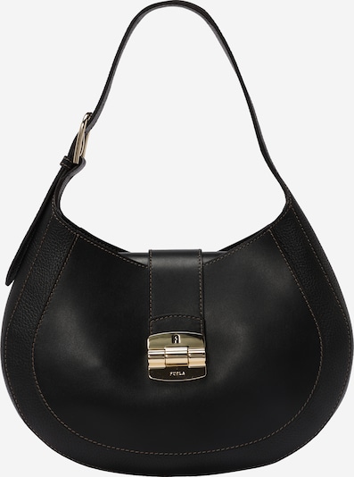 FURLA Handtasche 'Club 2' in schwarz, Produktansicht