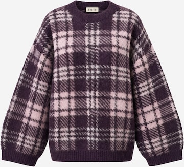 Pull-over 'Christel' EDITED en violet : devant