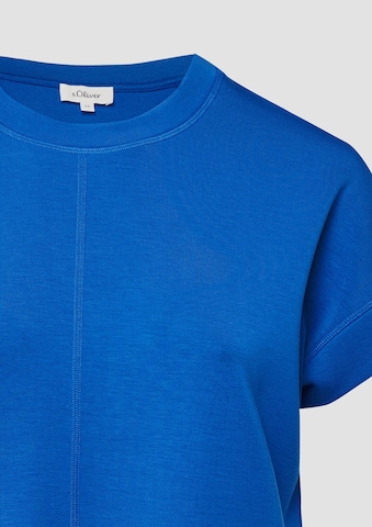 s.Oliver Sweatshirt in Blue