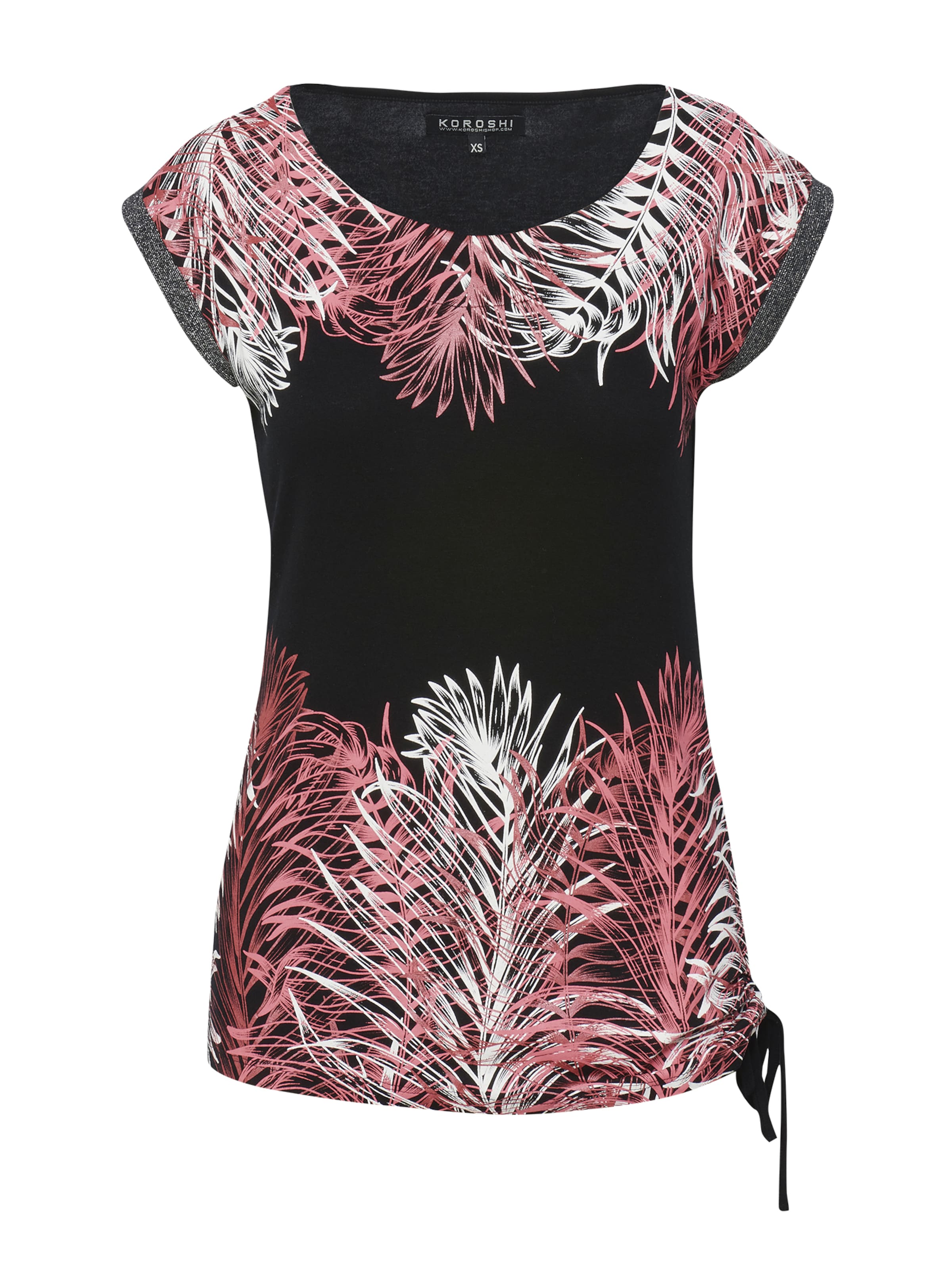 KOROSHI Koszulka w kolorze czarny: przód