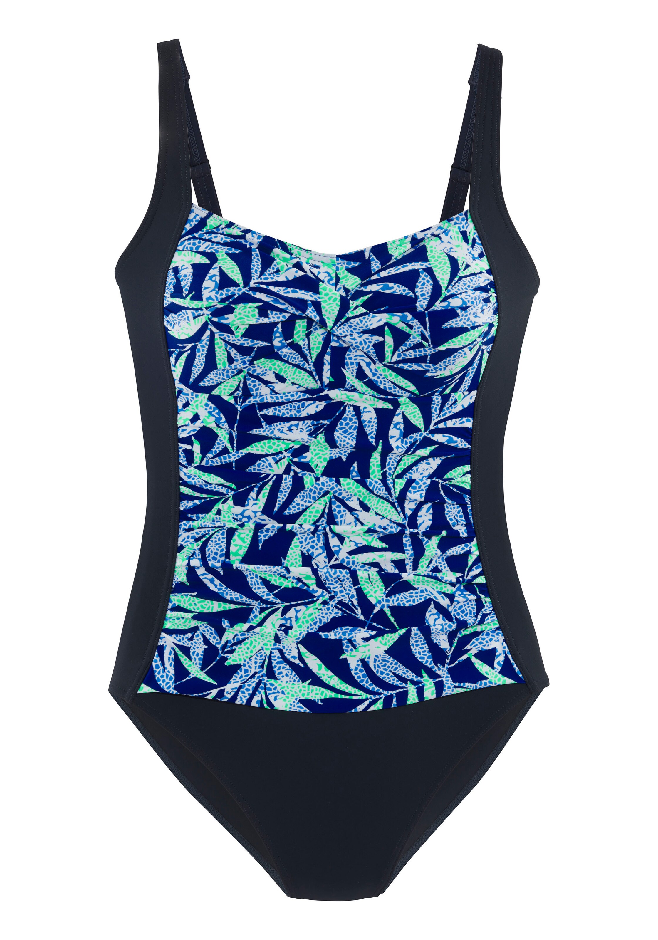 Bustieră Costum de baie modelator de la VIVANCE pe albastru: față