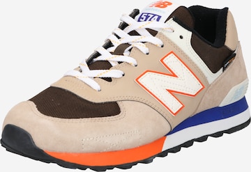 new balance Platform trainers '574' in Brown: front