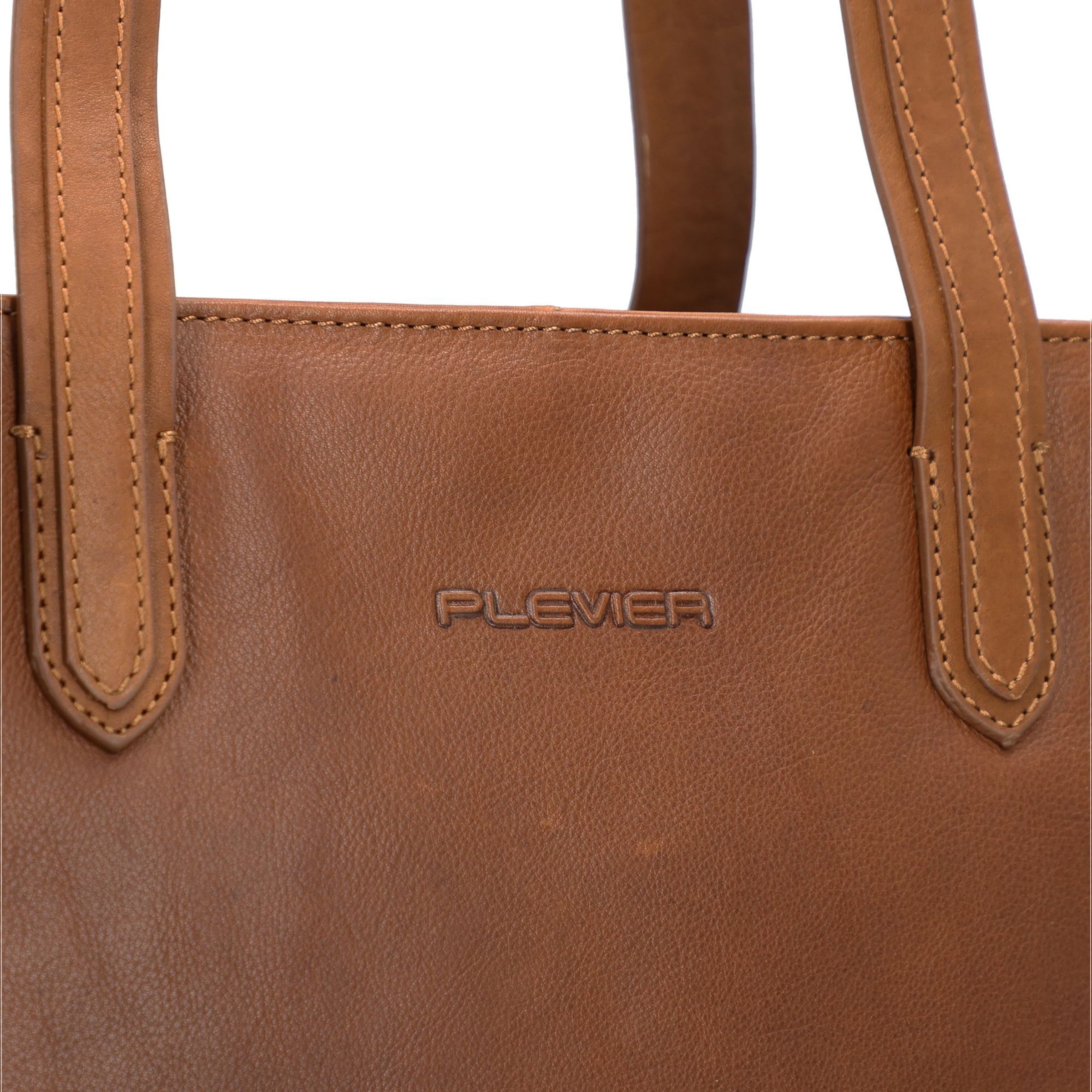 Plevier Document bag in Brown
