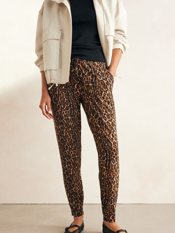 Next Tapered Trousers in Brown