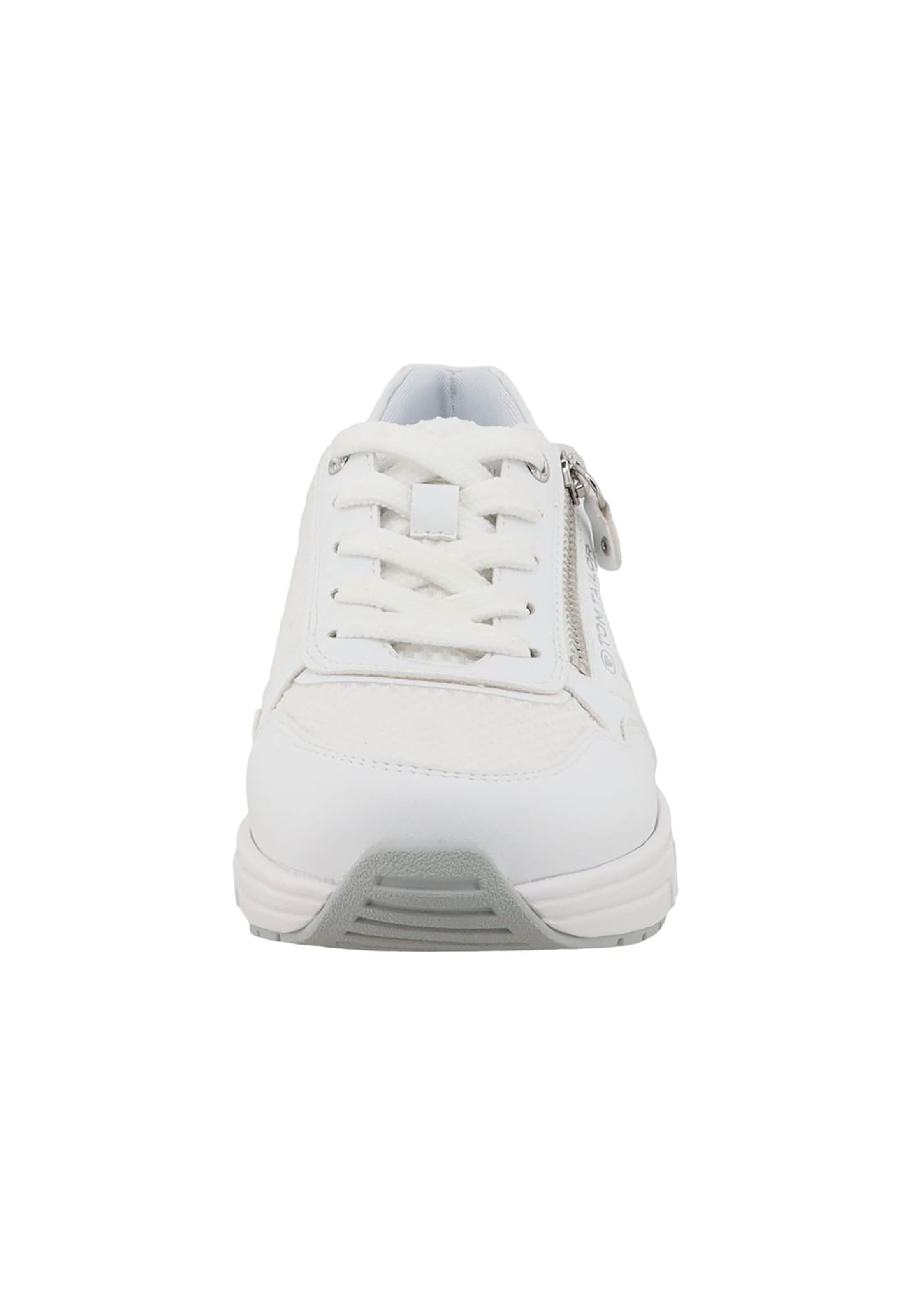 Baskets basses TOM TAILOR en blanc