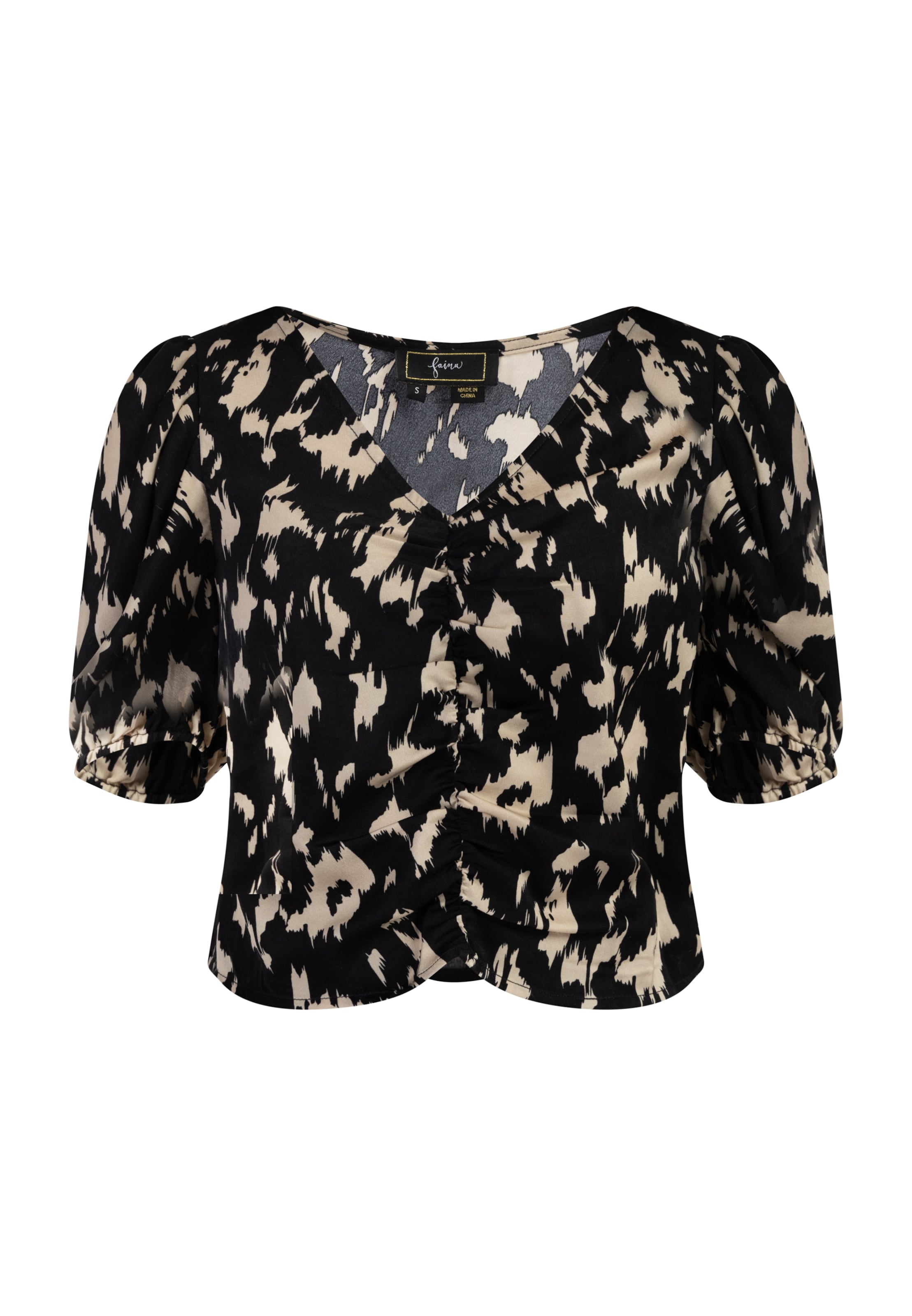 juoda faina Palaidinė: priekis