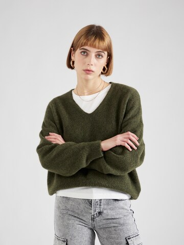 BOSS - Jersey 'Fondy' en verde: frente