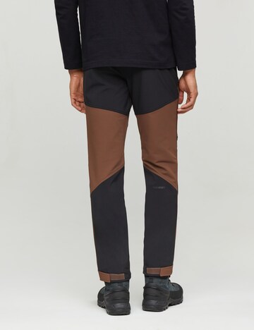 MAMMUT Regular Outdoor Pants in Brown