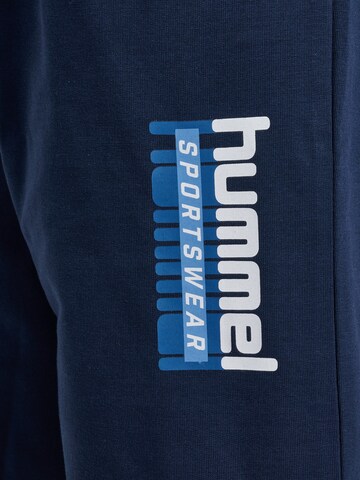Hummel Loosefit Broek in Blauw