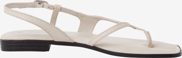TAMARIS T-bar sandals in Beige