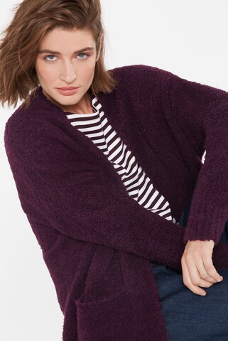 SENSES.THE LABEL Knit Cardigan in Red