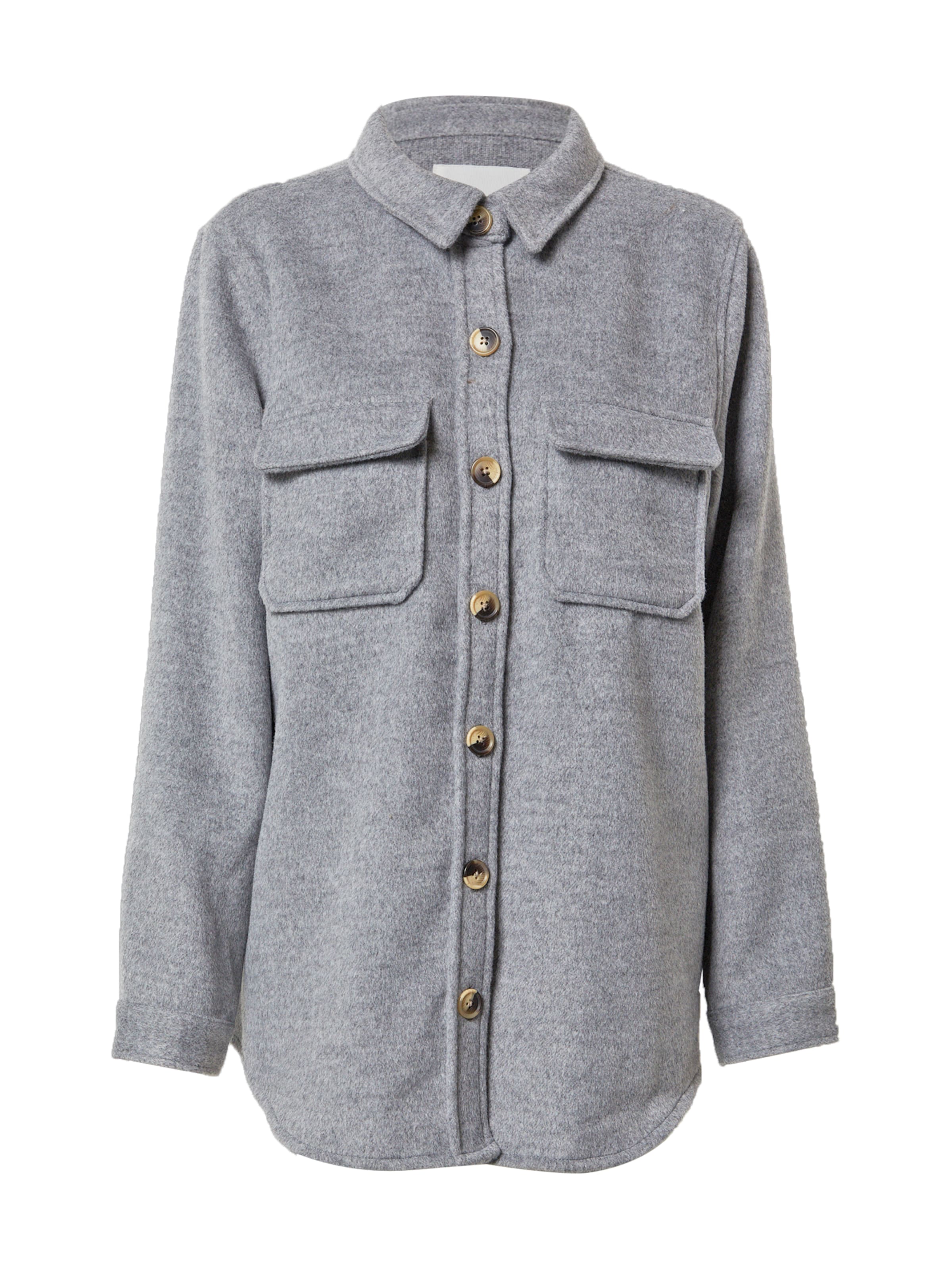 OBJECT Välikausitakki 'VERA OWEN' värissä harmaa: etupuoli