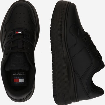 Tommy Jeans Sneakers 'Retro Basket Ess' in Black