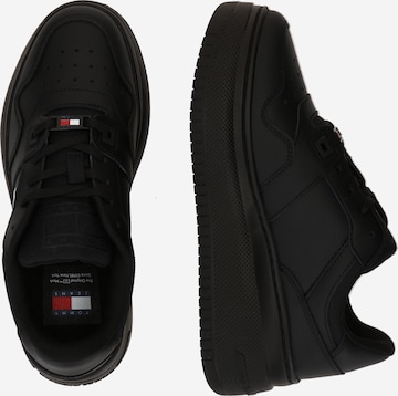 Tommy Jeans Sneakers 'Retro Basket Ess' in Black