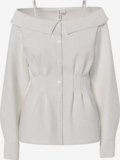 HYPEDROP Bluse 'Estelle' in XS in weiß, Produktansicht