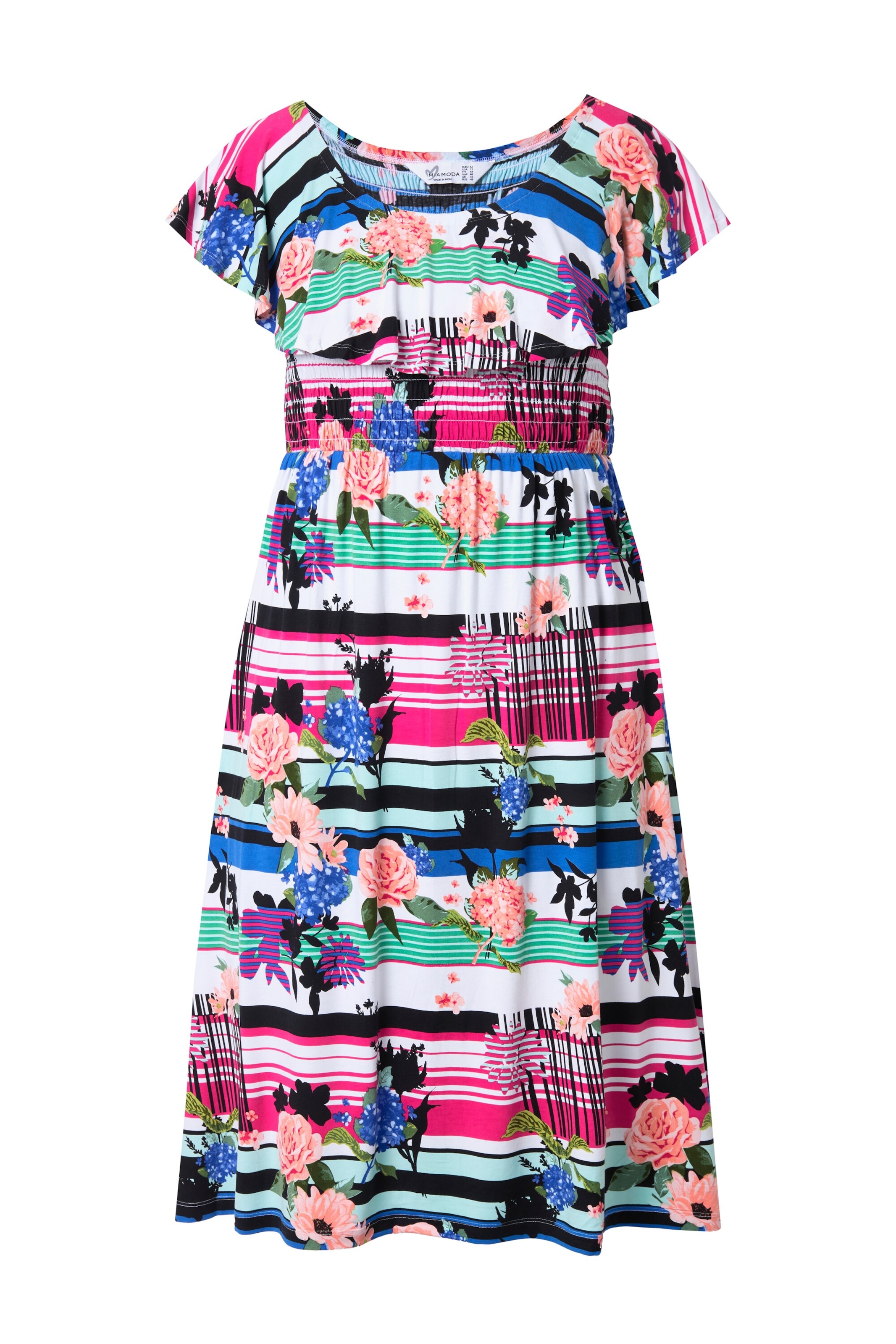 MIAMODA Jurk in Gemengde kleuren: voorkant