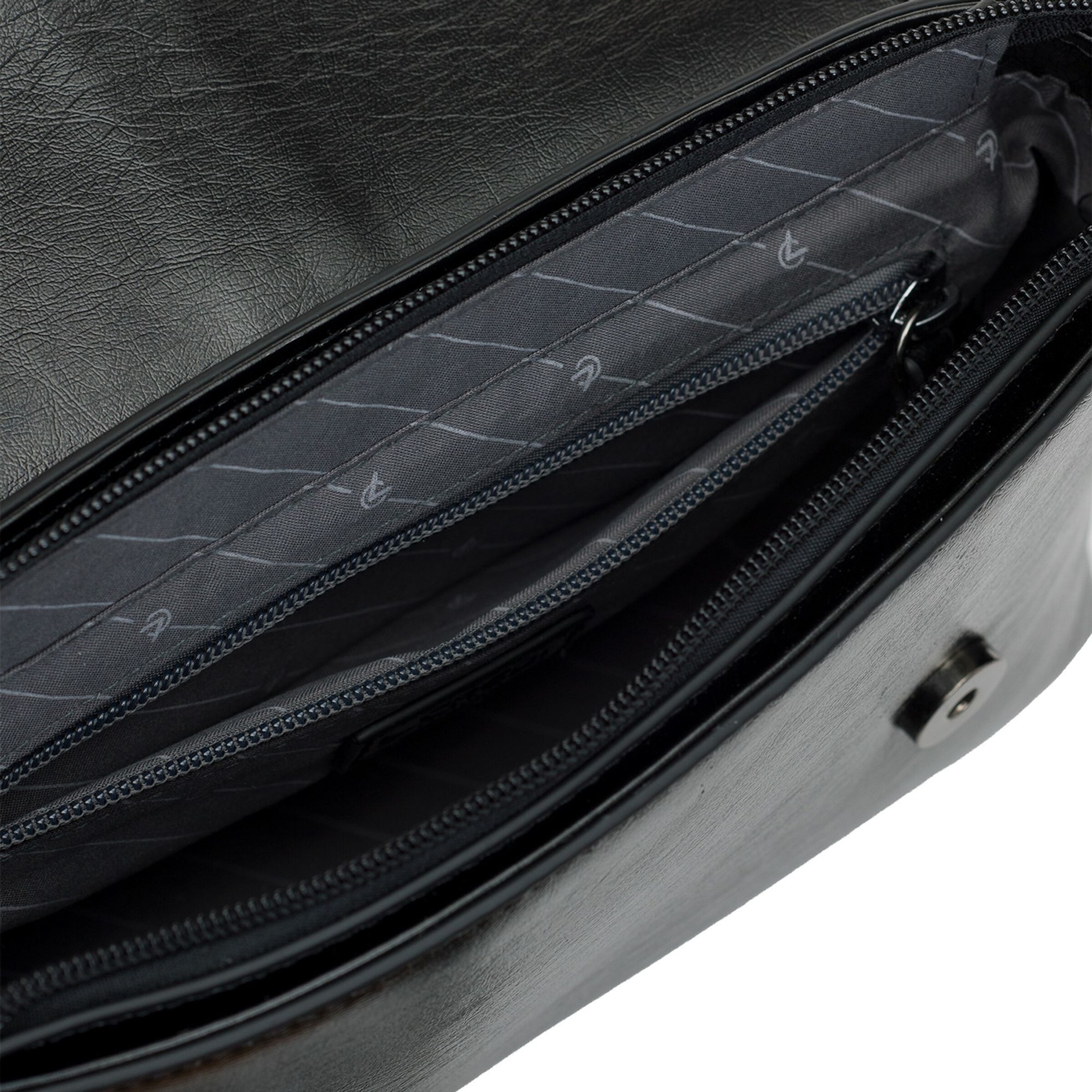 Sac bandoulière 'Pamela' L.CREDI en noir