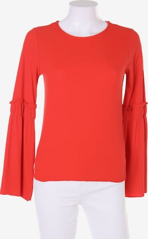TOPSHOP Longsleeve-Shirt XS in Orange: predná strana