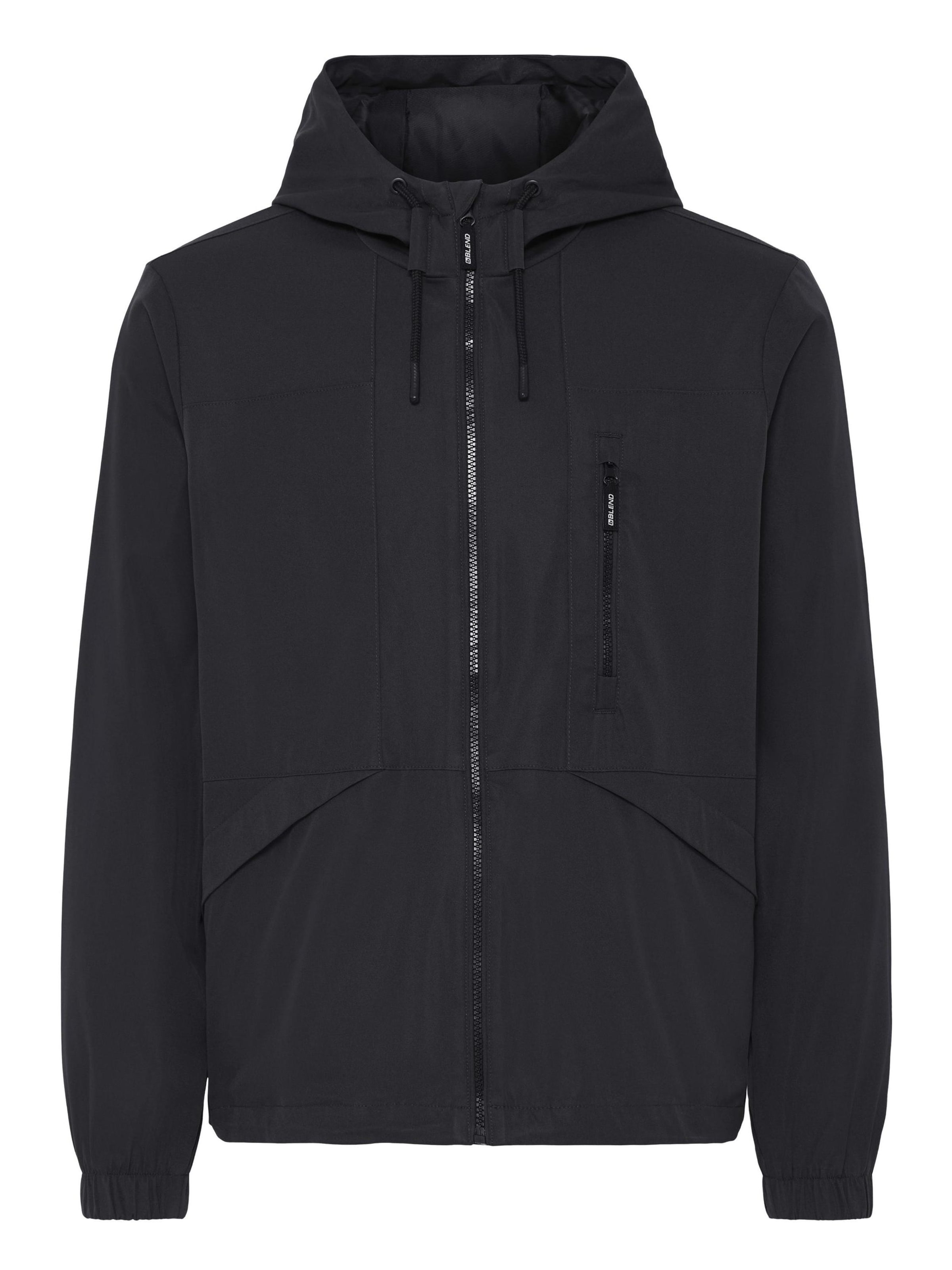 Giacca di mezza stagione ' BHEfik ' di BLEND in nero: frontale