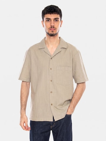 Comfort fit Camicia 'Nilio' di elvine in verde: frontale