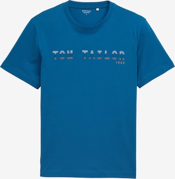 TOM TAILOR Shirt in Blue: front