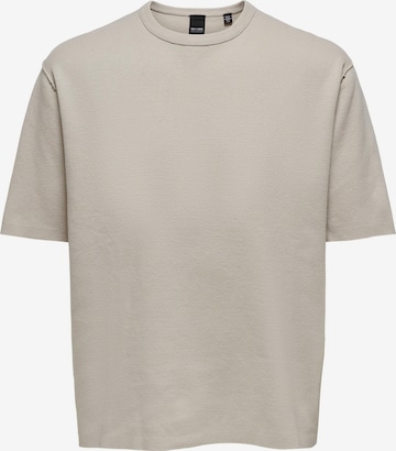 Only & Sons T-Shirt 'Luke' in Beige: predná strana