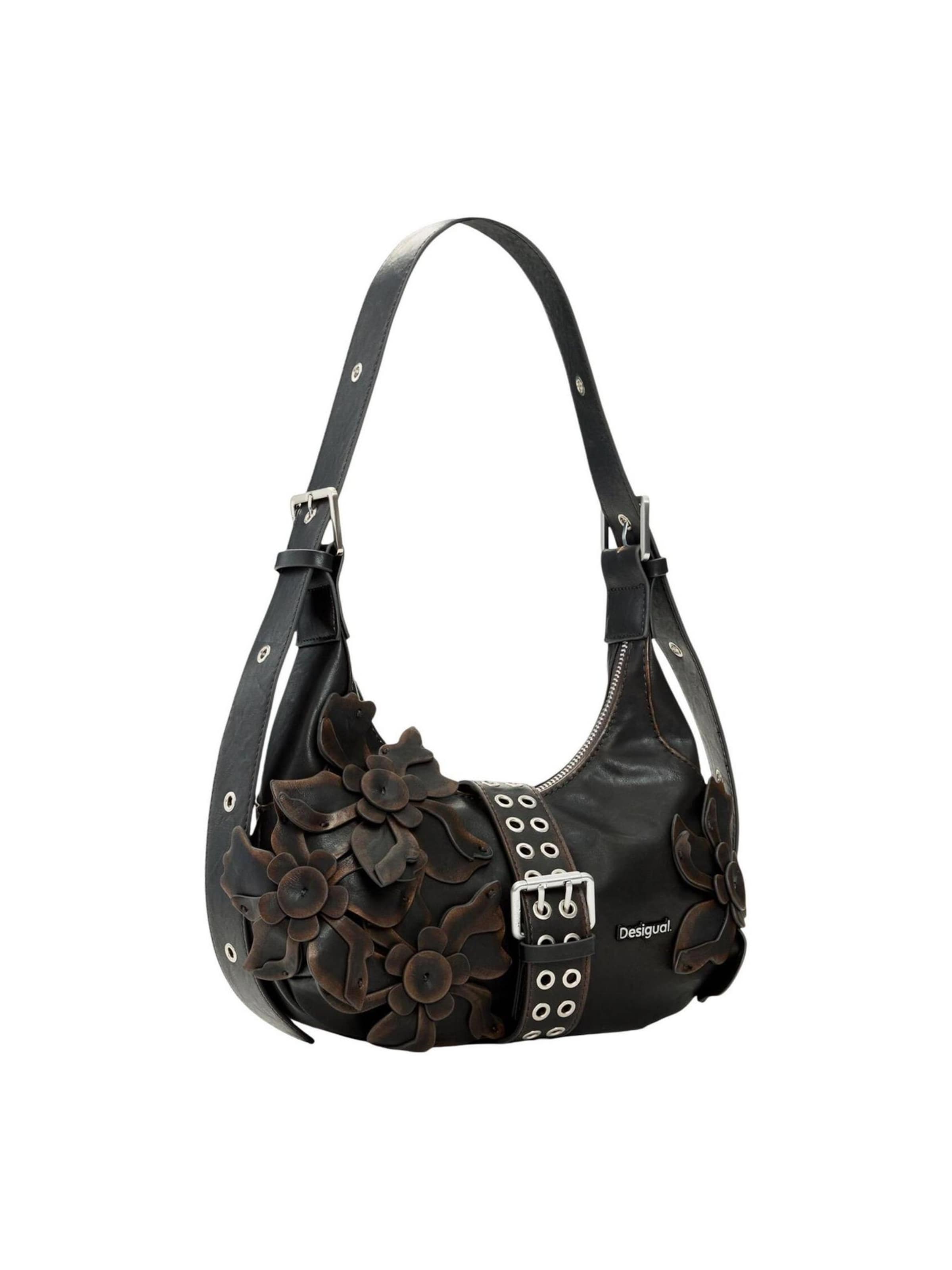 Desigual Torba na ramię 'BAG_CURIO CHOCO MARGO 26SAXP96' w kolorze brązowy