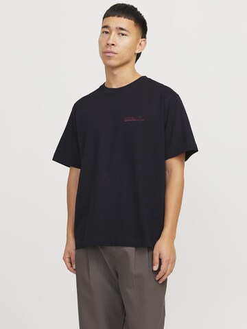 T-Shirt JACK & JONES en noir : devant