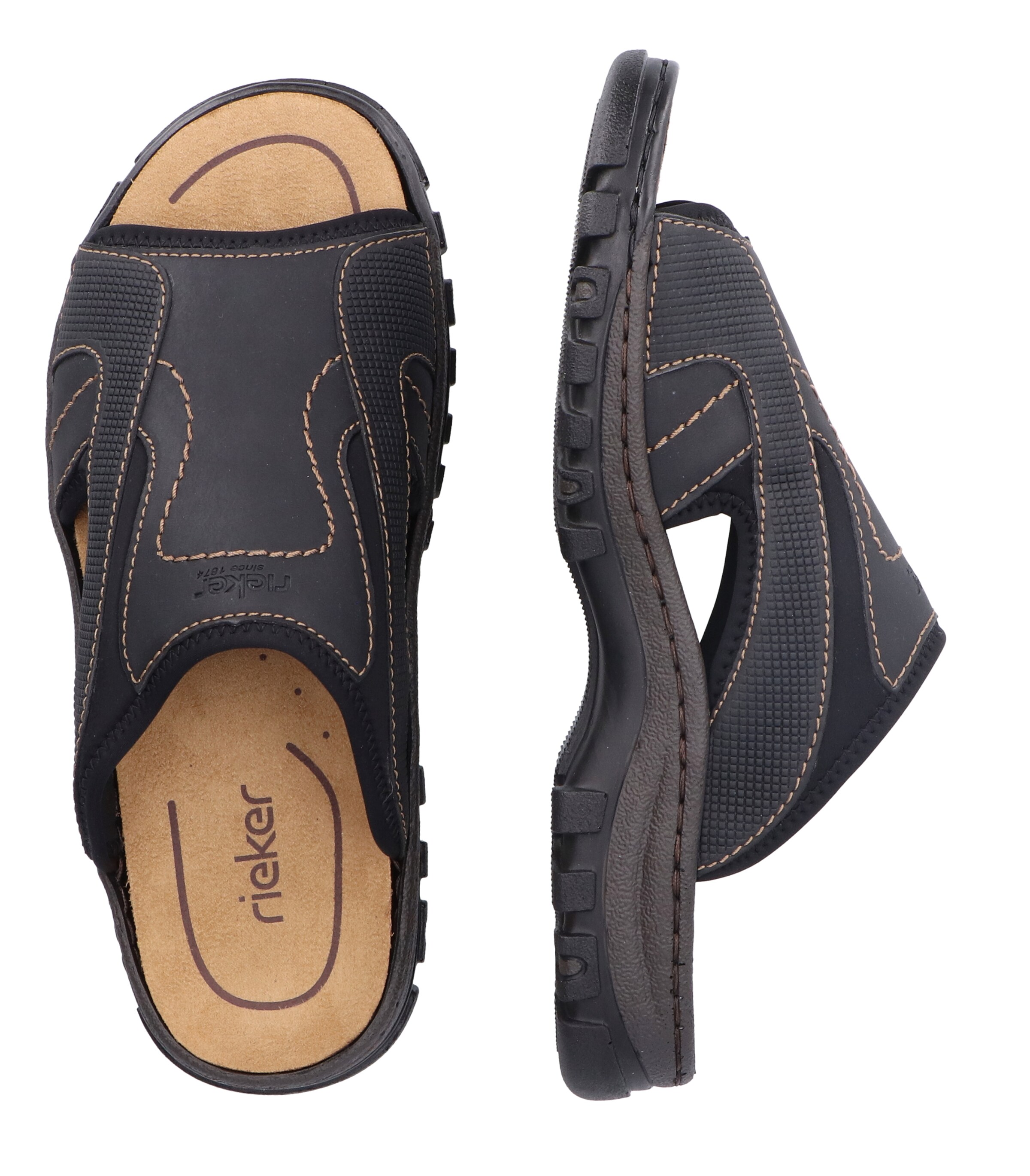 Rieker Mules in Blue