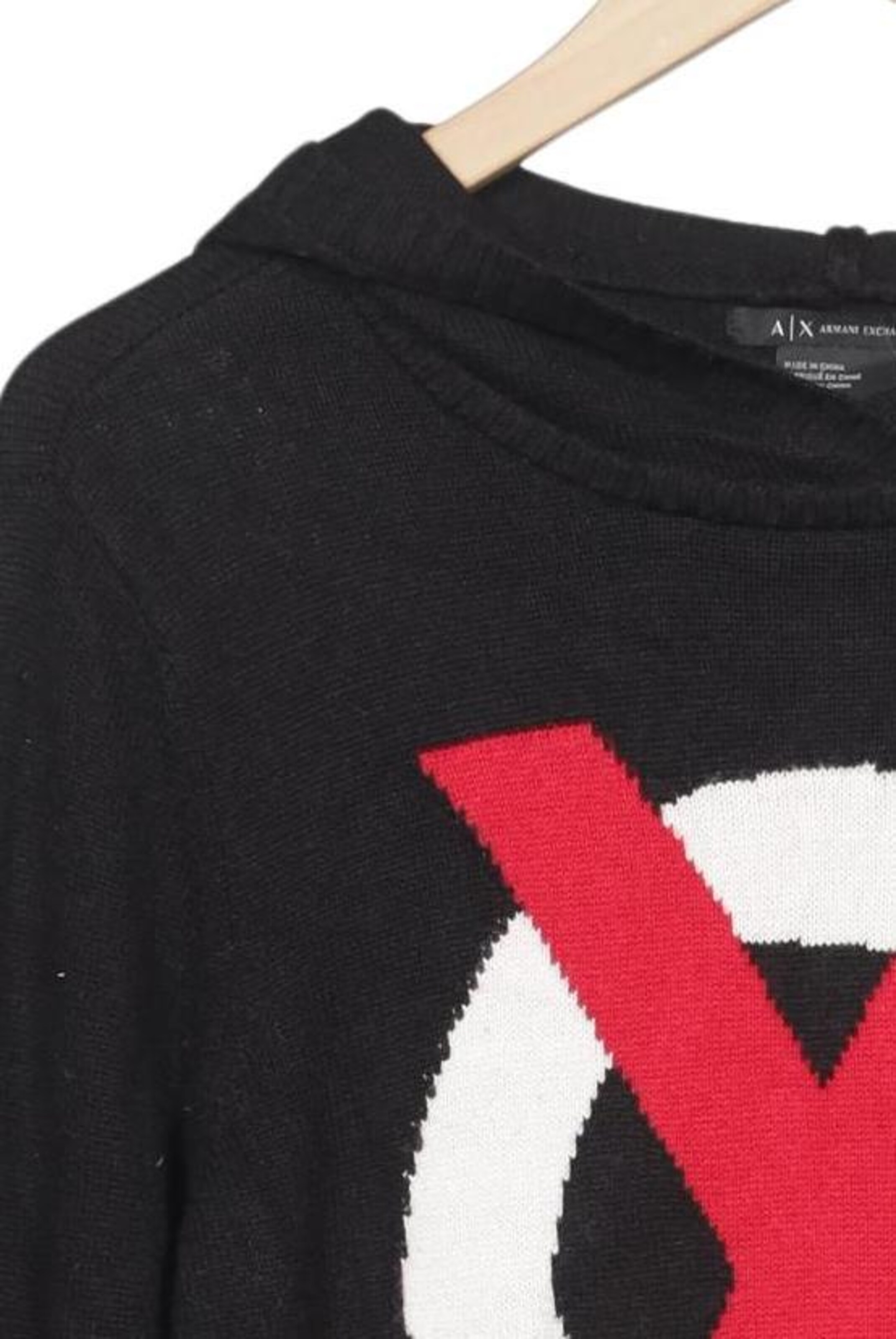 ARMANI EXCHANGE Pullover L in Schwarz