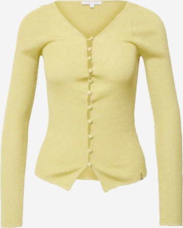 PATRIZIA PEPE Knit Cardigan 'MAGLIA' in Yellow: front