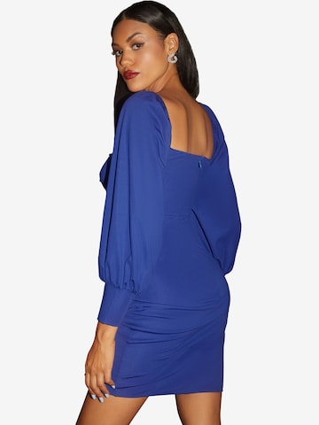 Chi Chi London Cocktail Dress in Blue