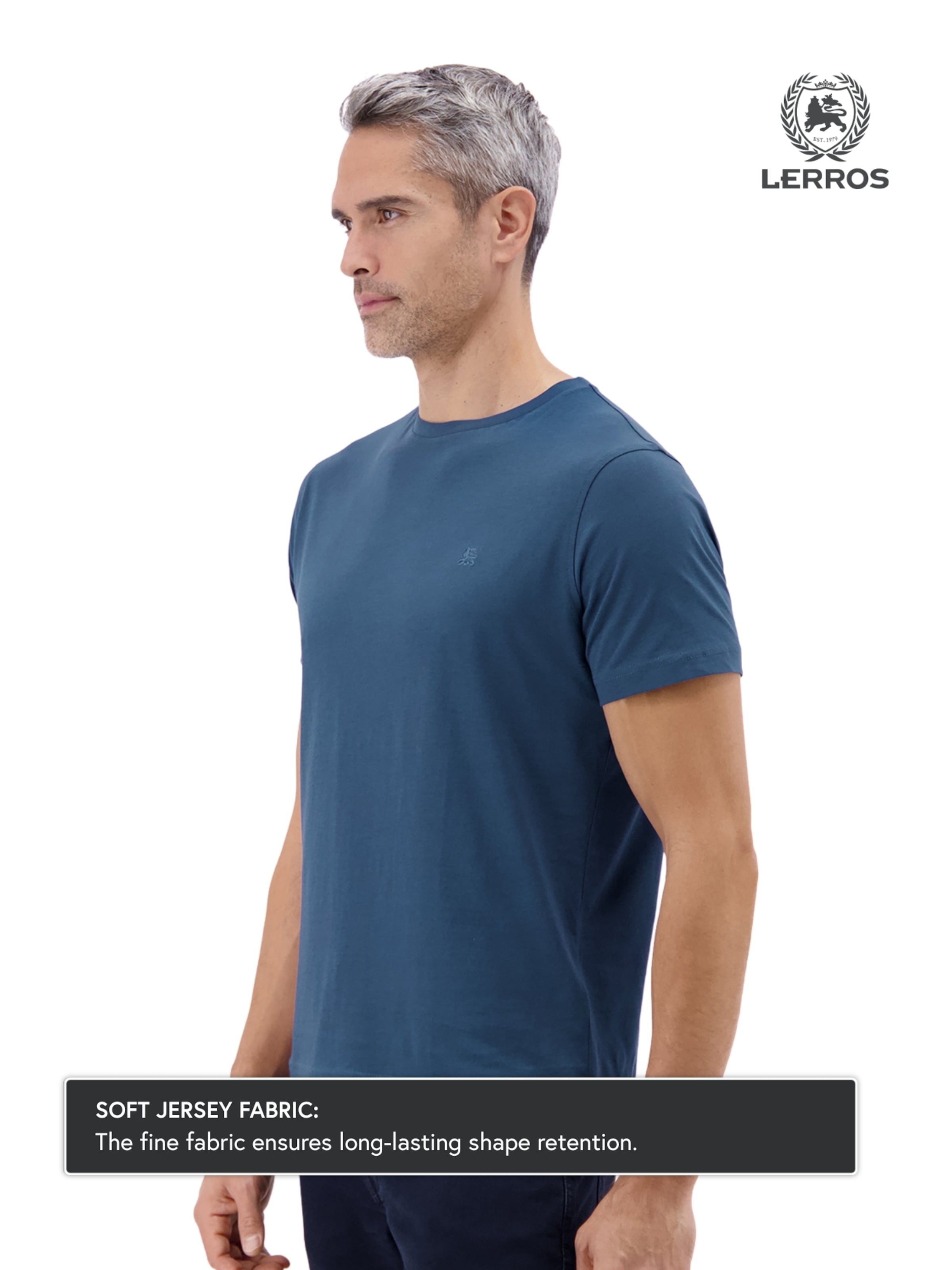 LERROS Shirt in Blue