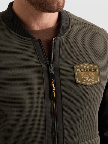 PME Legend Übergangsjacke 'Hybrid jacket with badges and zipper closure'‌‌‌‌‌‌‌‌‌ in Grün