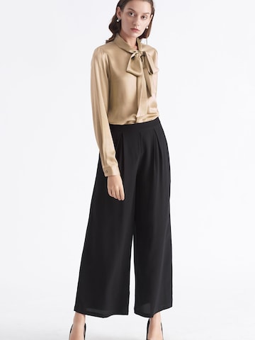 Lilysilk - Blusa 'LILYSILK Seidenbluse mit Schleife' en marrón