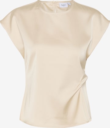SAINT TROPEZ Bluse 'Zovi' in Beige: Vorderseite