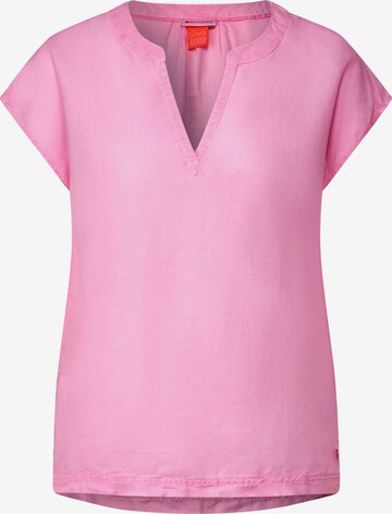 STREET ONE Blouse in Pink: front