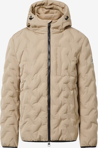 CASH-MERE.CH Übergangsjacke in Beige: Vorderseite