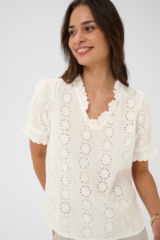 Kaffe Blouse 'KAdona' in Wit