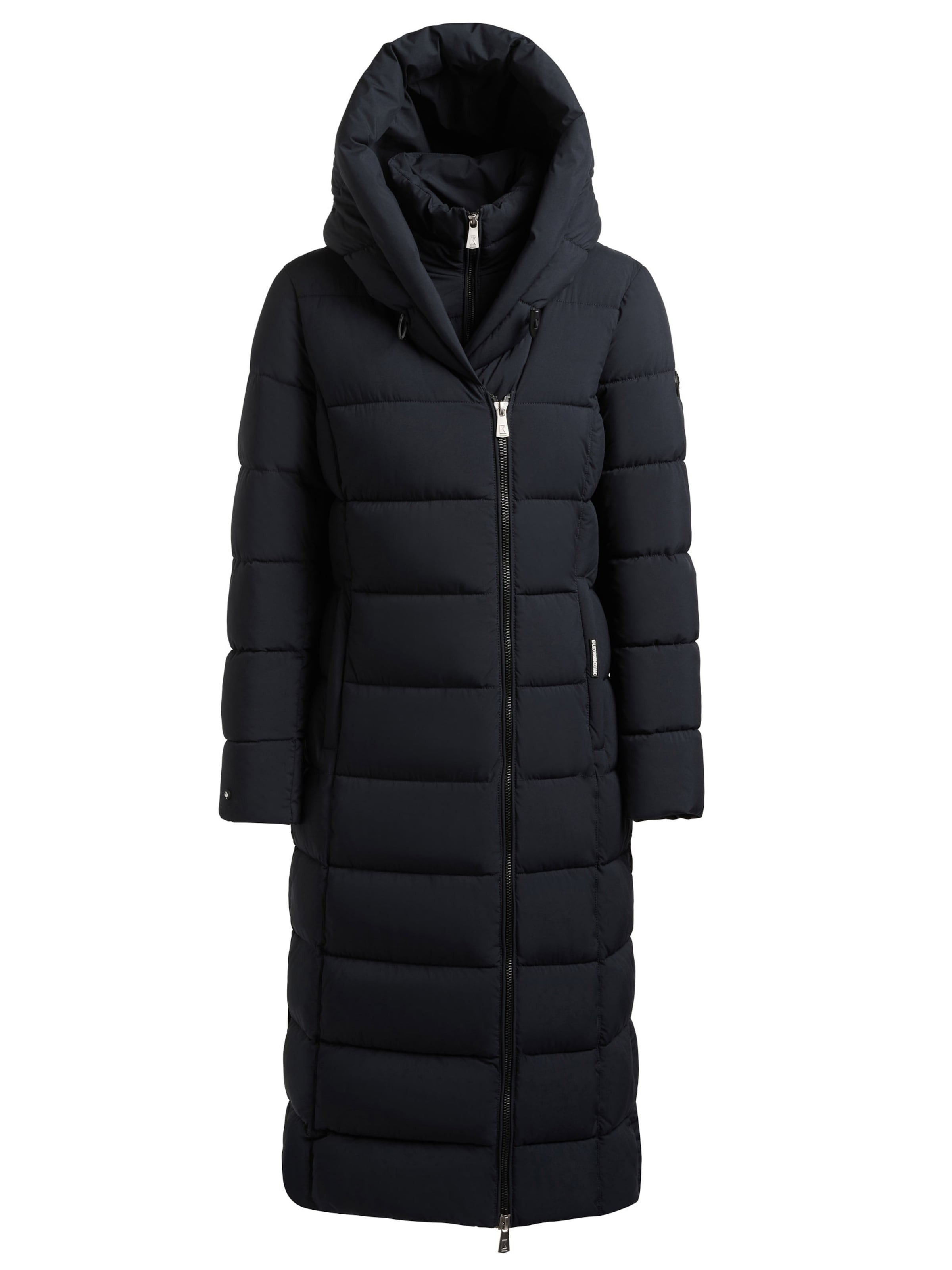 khujo - Sobretudo de inverno 'Sanve' em azul: frente