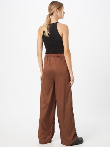In The Style Wide leg Trousers in Brown