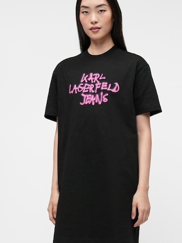 KARL LAGERFELD JEANS Jurk in Zwart